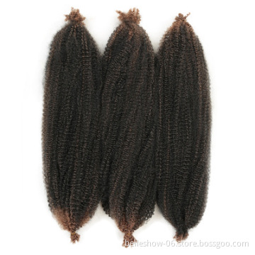 Xin Si afro twist braid crochet spring hair marley afro kinky twist braid